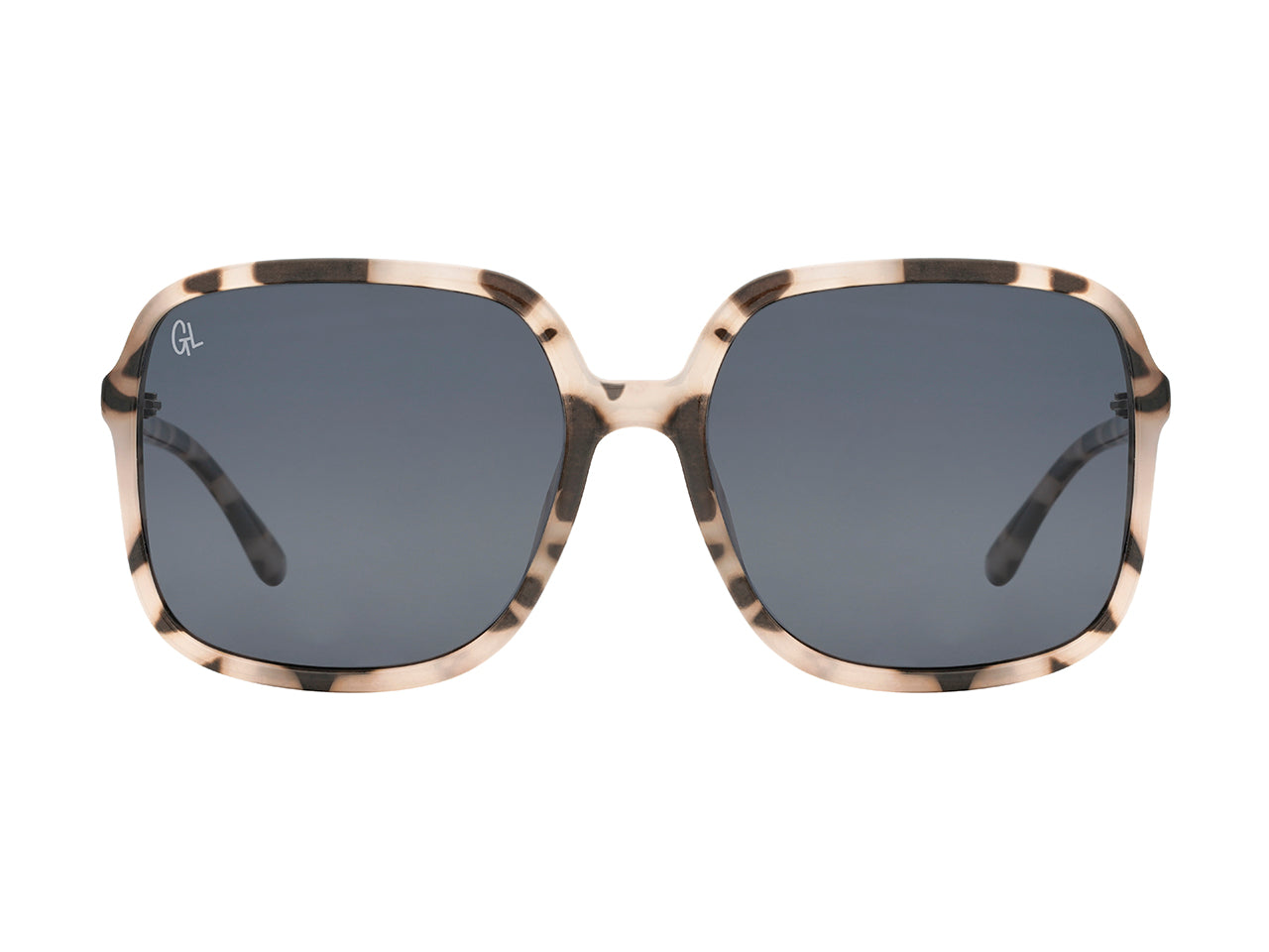 Sunglasses Polarised 'Charlotte' White Tortoiseshell