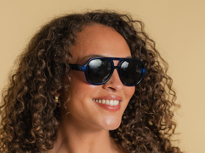 Sunglasses Polarised 'McQueen' Blue