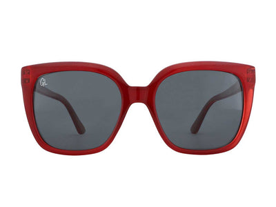 Sunglasses Polarised 'Maddie' Red