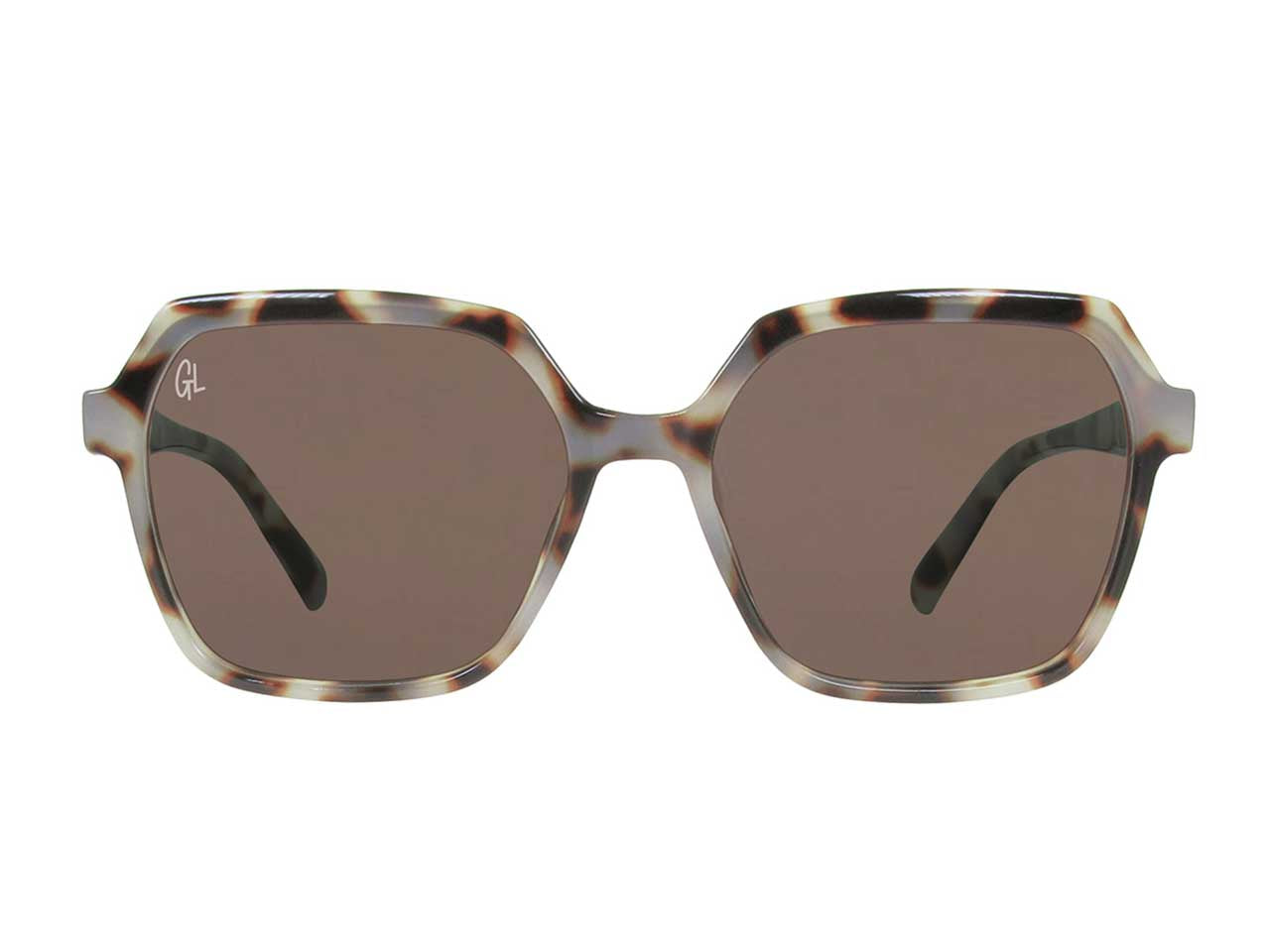 Sunglasses Polarised 'Athena' White Tortoiseshell