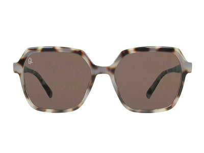 Sunglasses Polarised 'Athena' White Tortoiseshell
