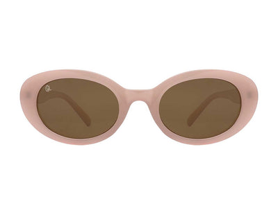 Sunglasses Polarised 'Hepburn' Blush Pink