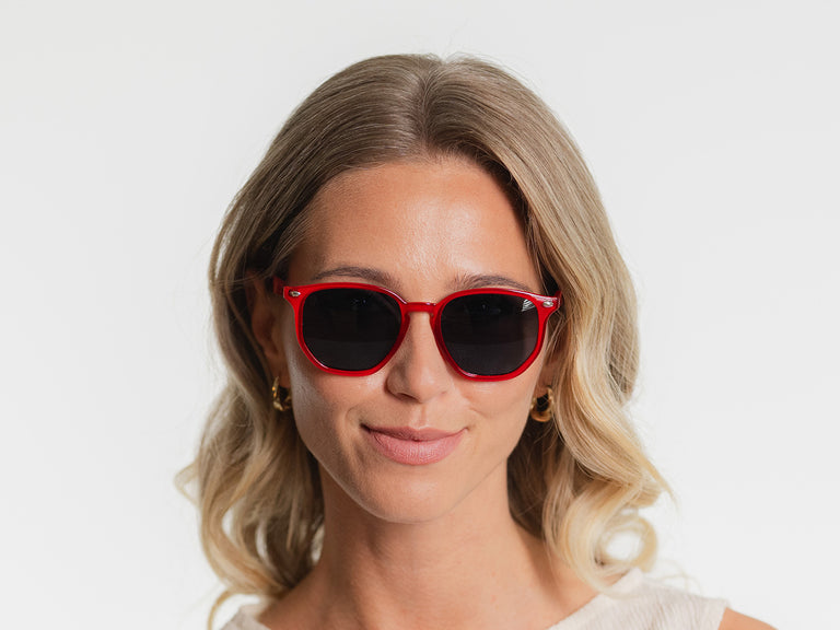 Sunglasses Polarised 'Kai' Red