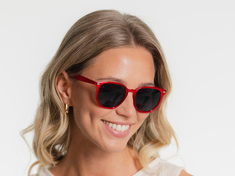 Sunglasses Polarised 'Kai' Red