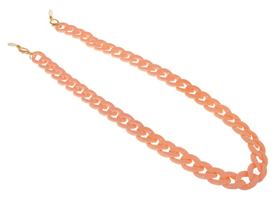 Glasses Chain 'Flat Chunky' Powder Pink