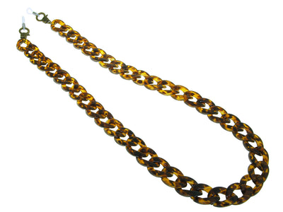 Glasses Chain 'Flat Chunky' Tortoiseshell