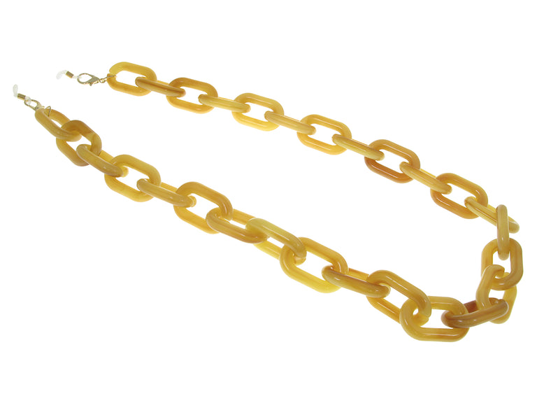 Glasses Chain 'Chunky Oval' Honey