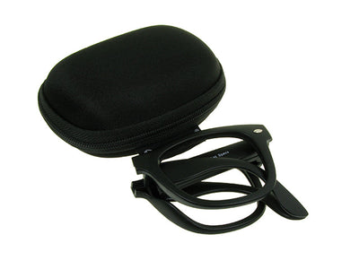 Folding Reading Glasses 'Pocket Specs' Matt Black