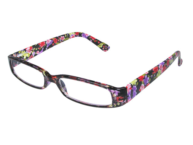 Reading Glasses 'Bette' Pink/Purple Floral