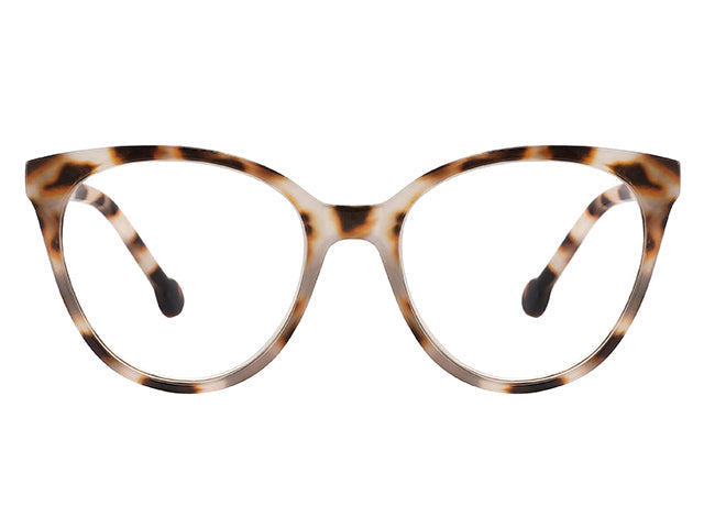 Zero Glasses 'Millie' White Tortoiseshell