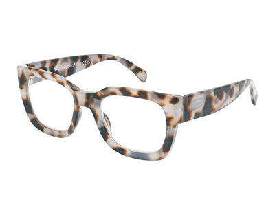 Reading Glasses 'Jordan' White Tortoiseshell