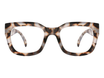 Reading Glasses 'Jordan' White Tortoiseshell