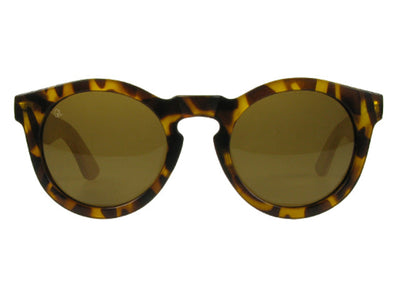 Sunglasses Polarised 'Kennedy' Tortoiseshell/Bamboo