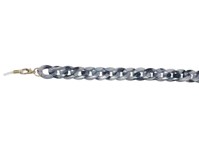 Glasses Chain 'Flat Chunky' Grey Tortoiseshell