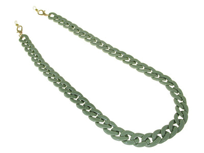 Glasses Chain 'Flat Chunky' Sage