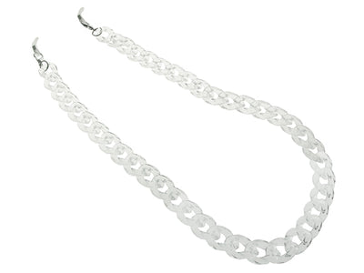 Glasses Chain 'Flat Chunky' Transparent