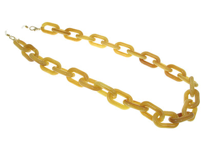 Glasses Chain 'Chunky Oval' Honey