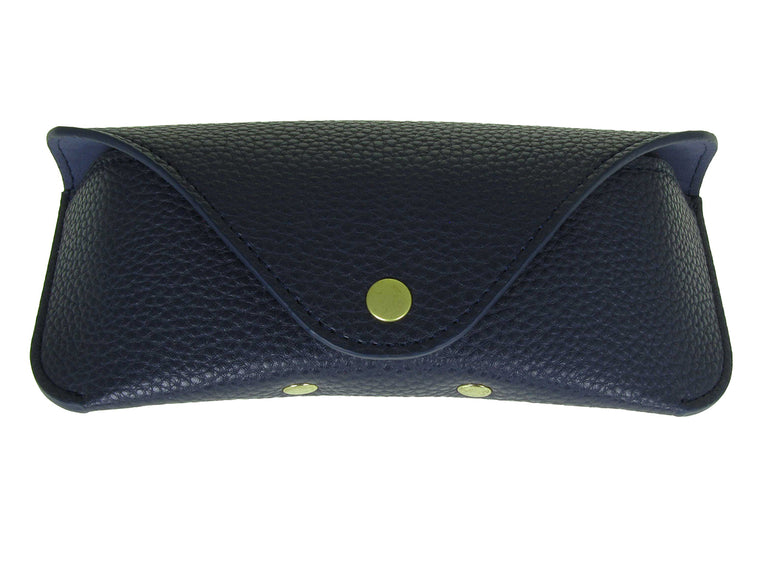 Glasses Case 'Eco-Leather' Navy Blue