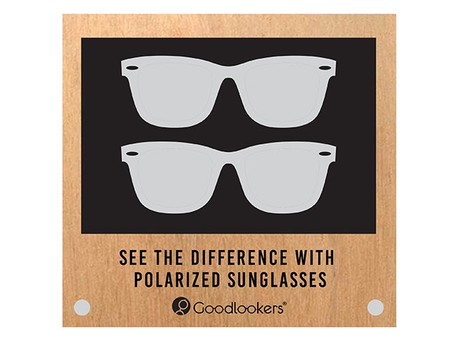 Goodlookers Polarised Sunglasses Tester