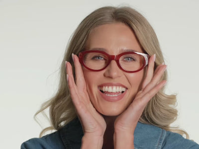 Reading Glasses 'Elle' Rust