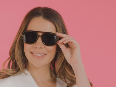 Sunglasses Polarised 'McQueen' Olive