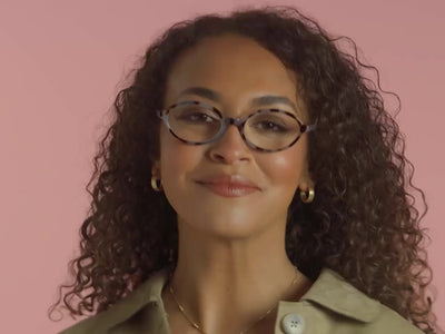 Reading Glasses 'Mimi' White Tortoiseshell