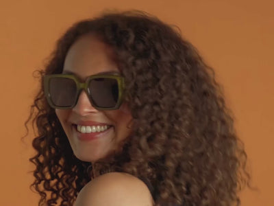 Sunglasses Polarised 'Darcie' Olive