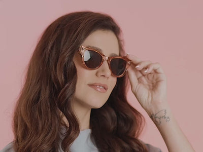 Reading Sunglasses 'Polly' Brown