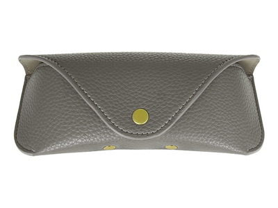 Glasses Case 'Eco-Leather' Blue Taupe