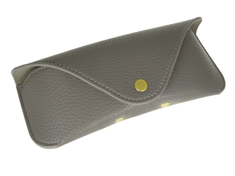 Glasses Case 'Eco-Leather' Blue Taupe